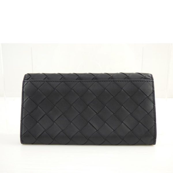 04260 2 Bottega Veneta Intrecciato Long Bill Holder