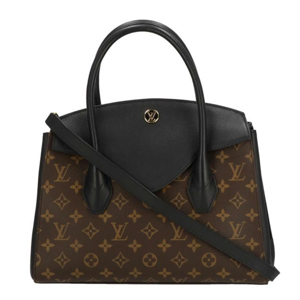 04268 1 Louis Vuitton Florine Monogram Bag Noir