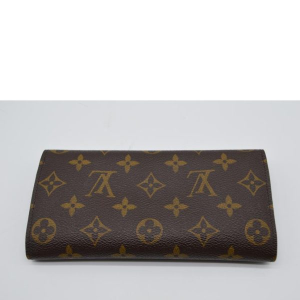 04377 2 Louis Vuitton Portefeuille Josephine Monogram Wallet Fuchsia