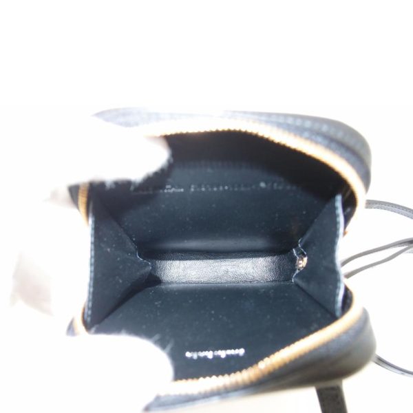 04421 5 Balenciaga Cash Zip Phone Holder Black