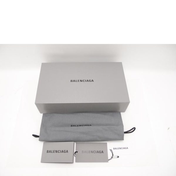 04421 6 Balenciaga Cash Zip Phone Holder Black