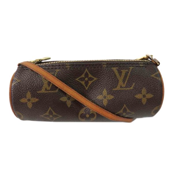 04533 1 Louis Vuitton Papillon with Pouch Monogram Shoulder Bag Brown