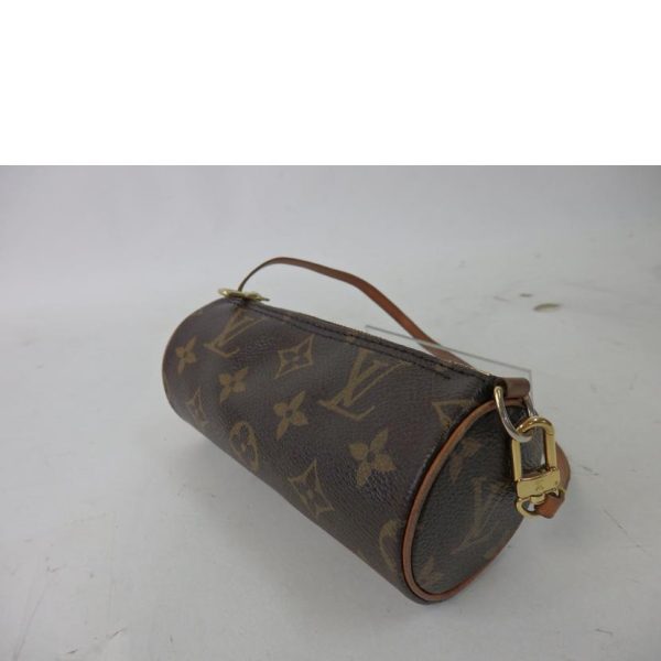 04533 3 Louis Vuitton Papillon with Pouch Monogram Shoulder Bag Brown