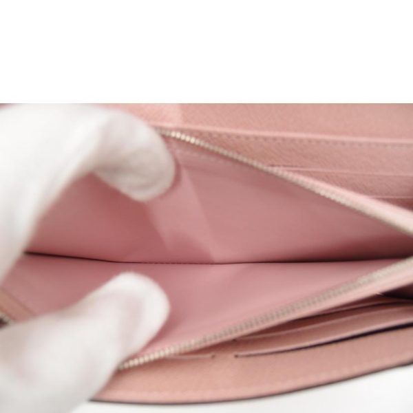 04539 5 Louis Vuitton Sarah Wallet Epi Rose Ballerine