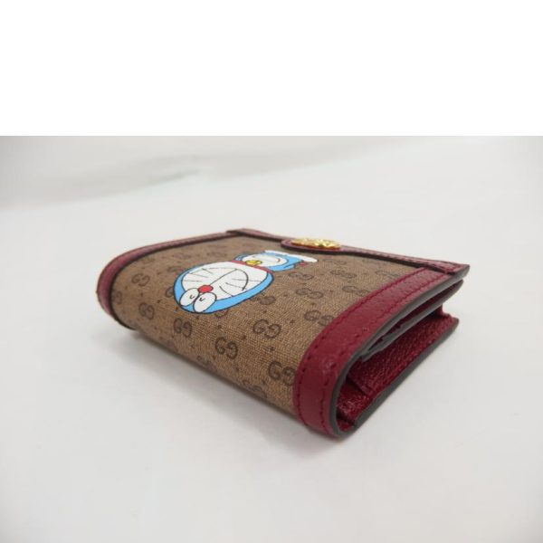 04540 3 Gucci Mini GG Doraemon Compact Wallet