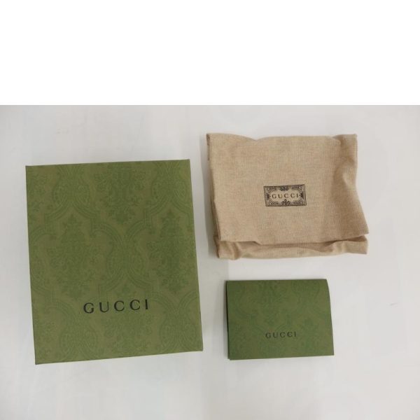 04540 6 Gucci Mini GG Doraemon Compact Wallet