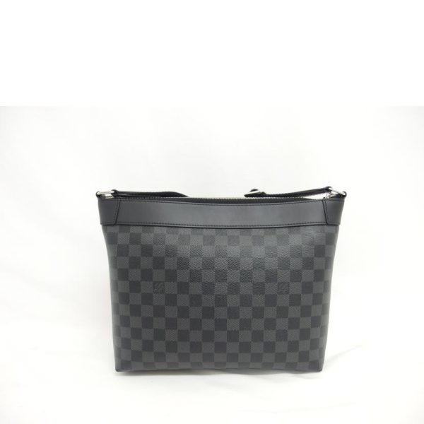 04548 2 LOUIS VUITTON Mick PM NM Messenger Bag Damier Graphite