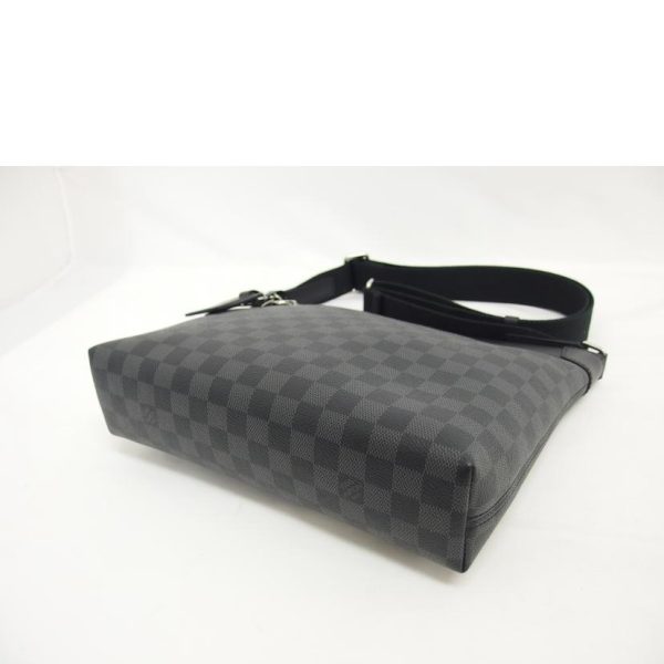 04548 3 LOUIS VUITTON Mick PM NM Messenger Bag Damier Graphite