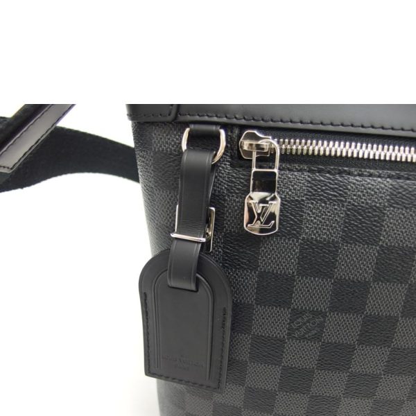 04548 7 LOUIS VUITTON Mick PM NM Messenger Bag Damier Graphite