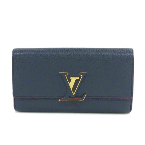 04567 1 Louis Vuitton Portefeuil Capucines Wallet Brown