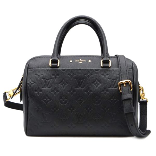 04568 1 Louis Vuitton Speedy Bandouliere 25NM Handbag Monogram Embrunte