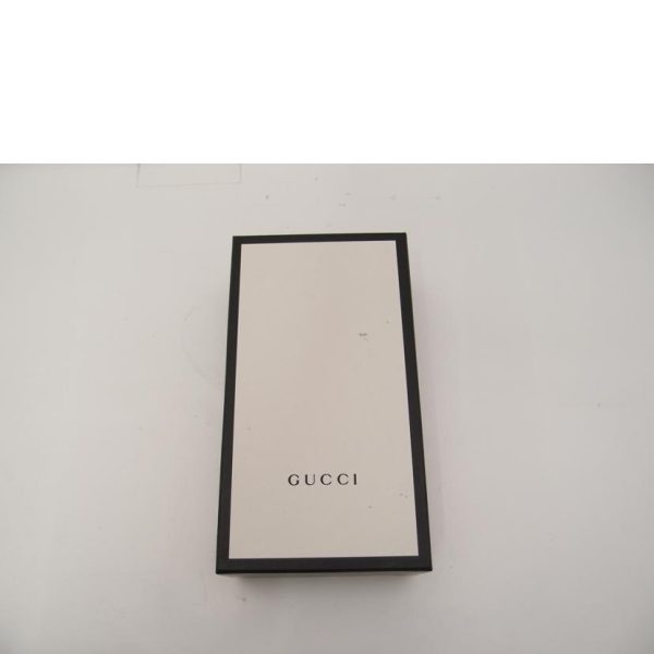 04582 6 Gucci GG Marmont Leather Continental Wallet Black