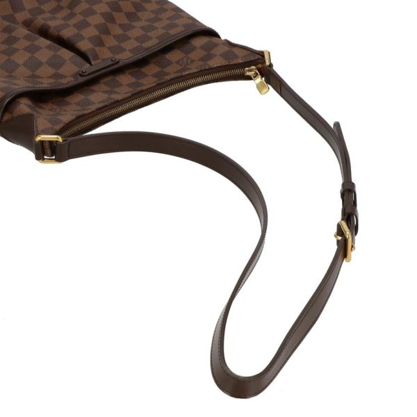 04589 4 Louis Vuitton Bloomsbury PM Damier Ebene Bag Brown