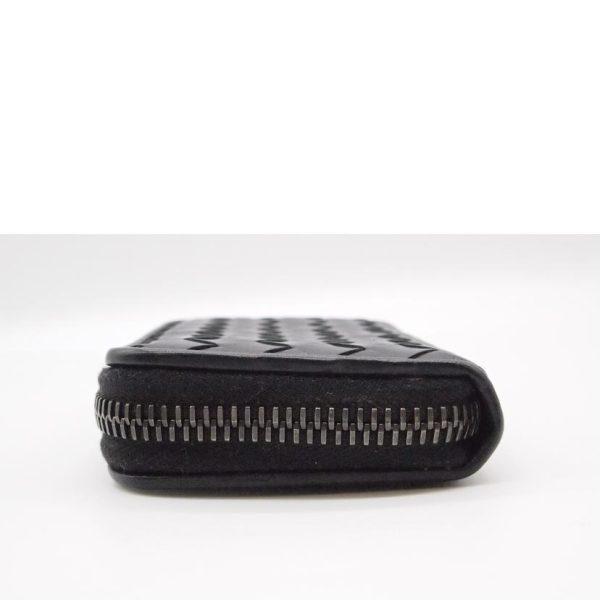 04611 4 Bottega Veneta Intrecciato Coin Case Black