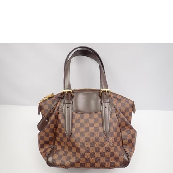 04657 2 Louis Vuitton Verona GM Damier Handbag Brown