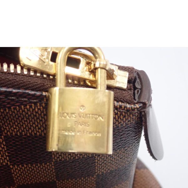 04657 7 Louis Vuitton Verona GM Damier Handbag Brown