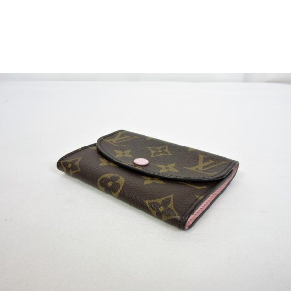 04707 3 Louis Vuitton Rosalie Wallet MG Rose Ballerine