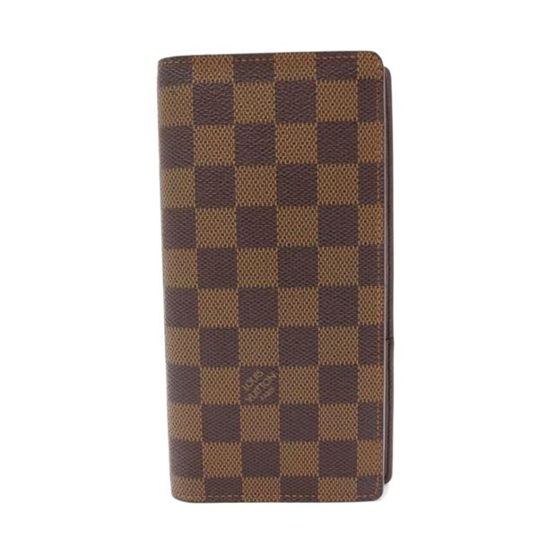 04735 1 Louis Vuitton Portefeuille Brazza Wallet Damier Ebene