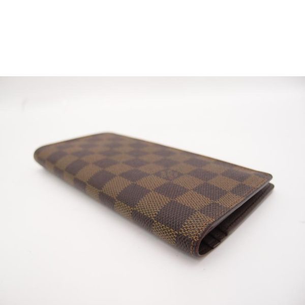 04735 3 Louis Vuitton Portefeuille Brazza Wallet Damier Ebene