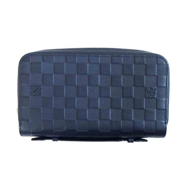 04753 1 Louis Vuitton Zippy XL Damier Wallet Black