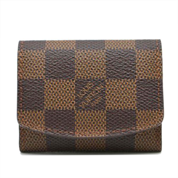 04759 1 Louis Vuitton Cufflink Case Damier