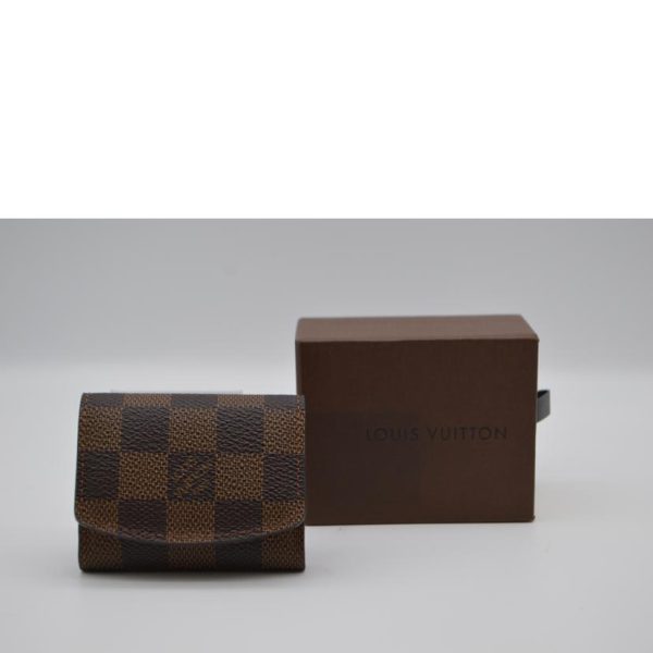 04759 7 Louis Vuitton Cufflink Case Damier