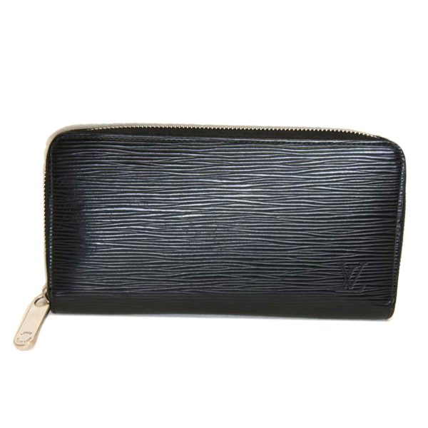 04838 1 Louis Vuitton Zippy Wallet Epi Wallet Black