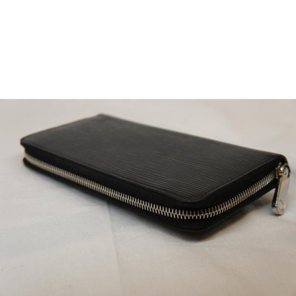 04838 3 Louis Vuitton Zippy Wallet Epi Wallet Black