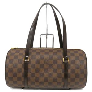 04842 1 Louis Vuitton Truth Toilette 28 Makeup Cosmetic Pouch Monogram Brown