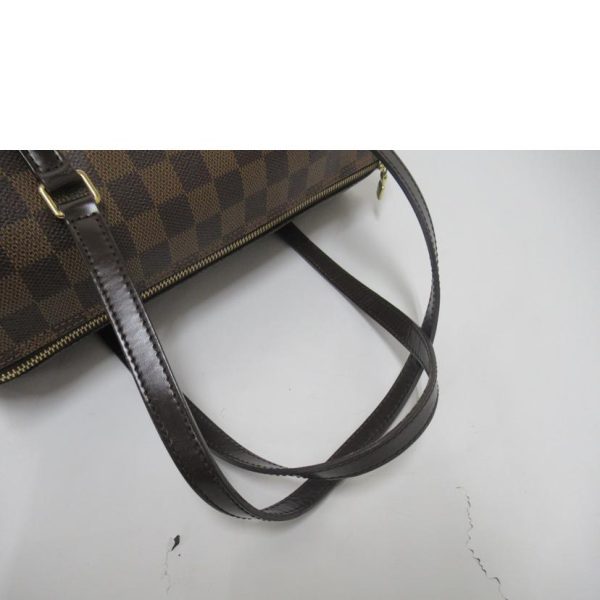 04842 4 Louis Vuitton Papillon Damier Ebene Handbag Brown