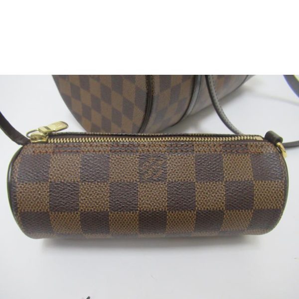 04842 7 Louis Vuitton Papillon Damier Ebene Handbag Brown