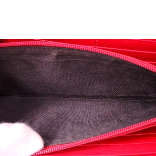 04864 5 Gucci Long Wallet Red