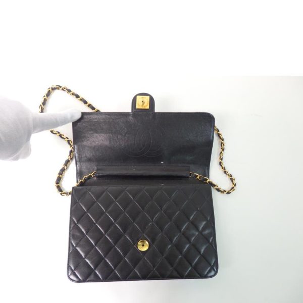 04902 6 Chanel Matra Sera Lambskin Chain Shoulder Bag