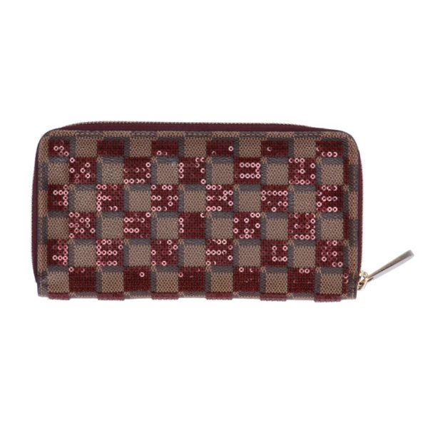 04991 2 Louis Vuitton Zippy Wallet Damier Wallet Payette