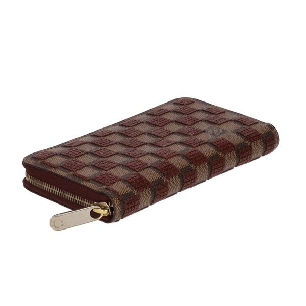 04991 3 Louis Vuitton Zippy Wallet Damier Wallet Payette