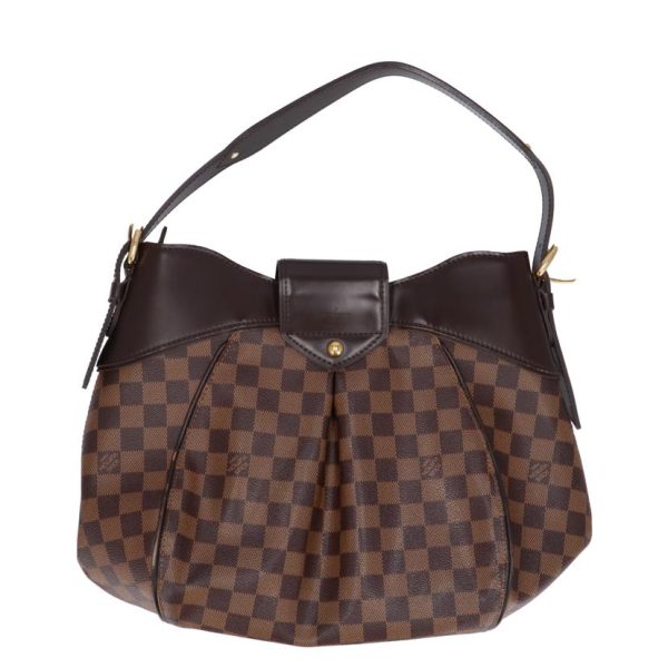 04992 2 Louis Vuitton Sistine PM Damier Ebene Bag Brown