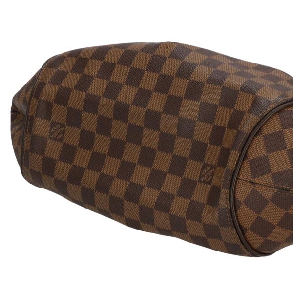 04992 3 Louis Vuitton Sistine PM Damier Ebene Bag Brown