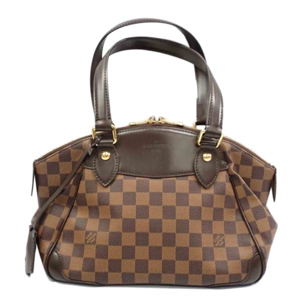 05005 1 Louis Vuitton Verona PM Damier Ebene Bag Brown