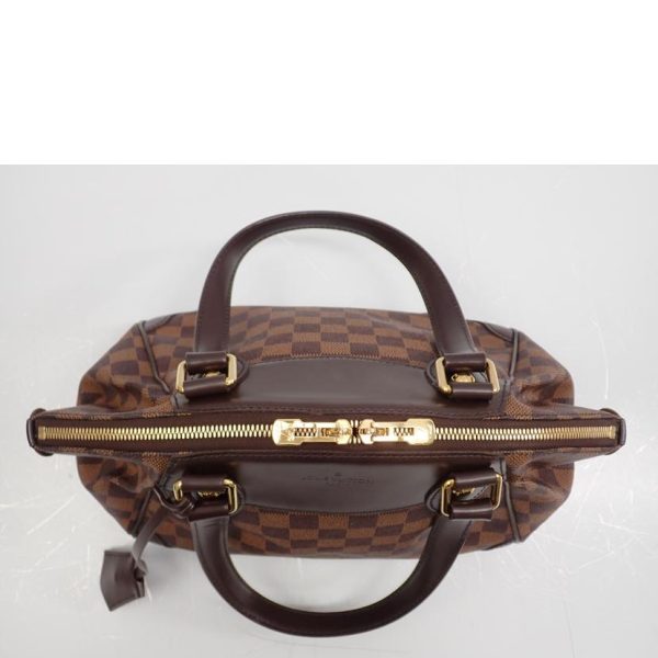 05005 4 Louis Vuitton Verona PM Damier Ebene Bag Brown