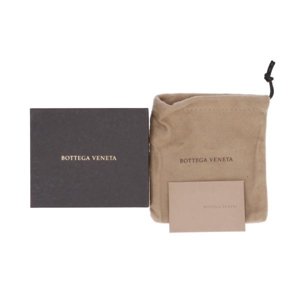 05040 5 Bottega Veneta Intrecciato Card Case Black