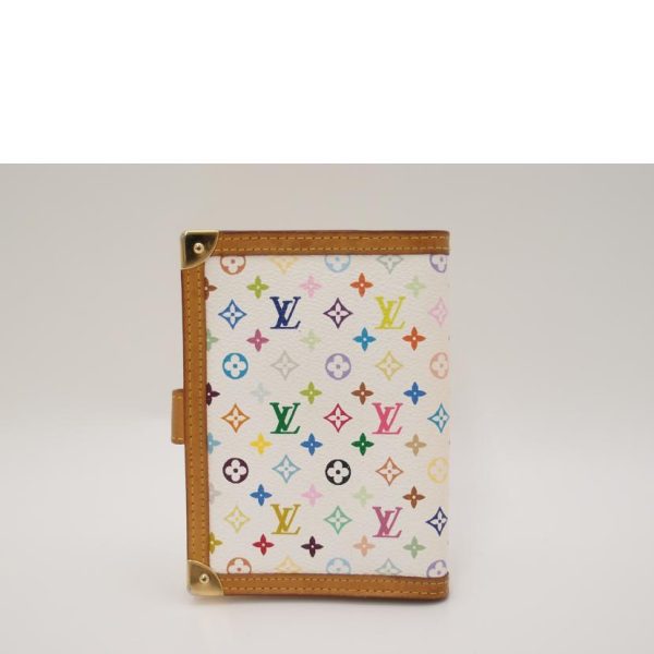 05052 2 Louis Vuitton Agenda PM Notebook Cover Multicolor Bronze