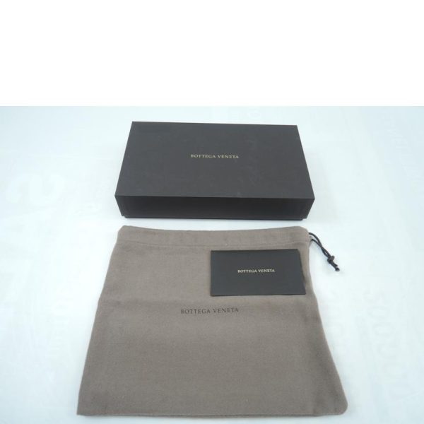 05057 8 Bottega Veneta Intrecciato Bi Fold Long Wallet Navy