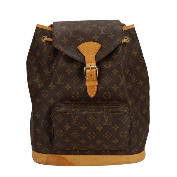 05135 1 Louis Vuitton Monsouris Monogram Bag Brown