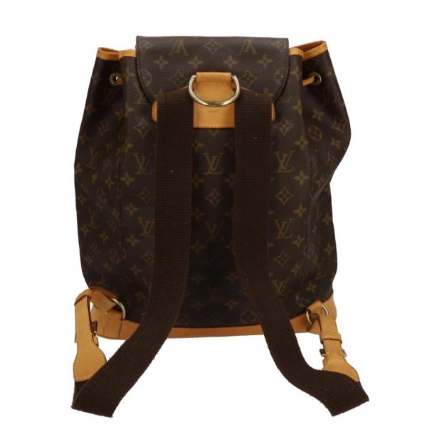 05135 2 Louis Vuitton Monsouris Monogram Bag Brown