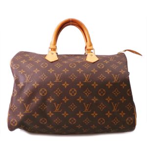 05166 1 Louis Vuitton Petit Bucket PM Monogram Shoulder Bag Brown