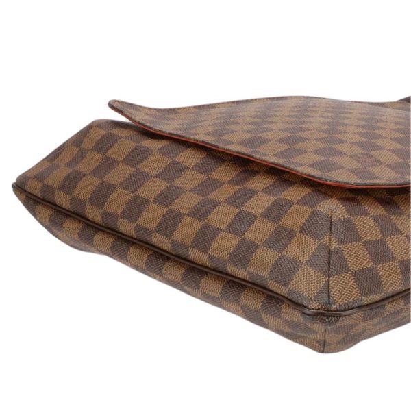 05234 3 Louis Vuitton Musette Damier Ebene Bag Brown