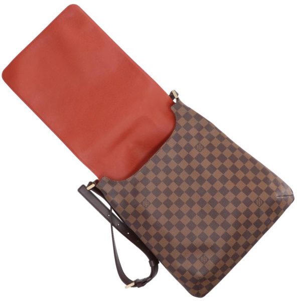 05234 5 Louis Vuitton Musette Damier Ebene Bag Brown