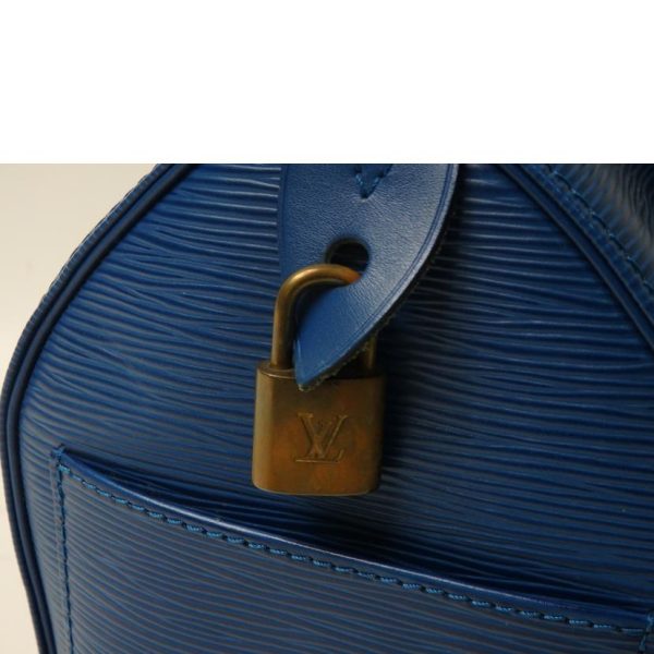 05236 5 Louis Vuitton Speedy 25 Bag Epi Toledo Blue