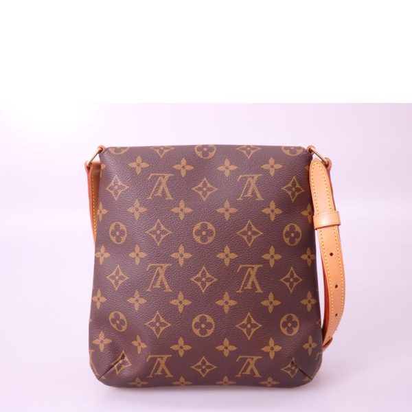 05241 2 Louis Vuitton Musette Salsa Short Shoulder Monogram Bag Brown