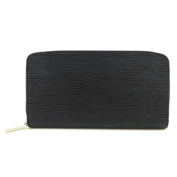 05260 1 Louis Vuitton Zippy Wallet Epi Wallet Noir